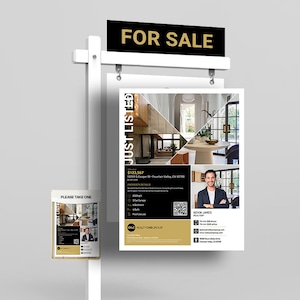 Realty ONE Group Listing Flyer Design! Wykonano w Canva! Gotowe do pobrania! 10 różnych projektów dostępnych na naszej stronie internetowej AgentMotif.com!