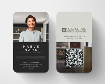 Modern Business Card Designs Made to Fit Any Real Estate Brokerage!