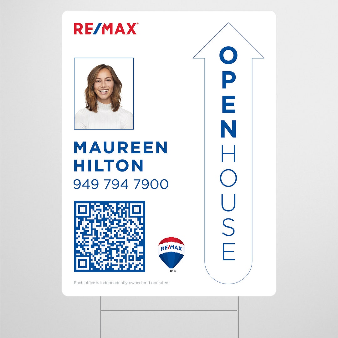 Probably the BEST RE/MAX Yard Sign Design Ever! Better Pricing at ...