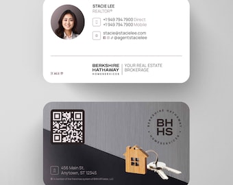 Modern Berkshire Hathaway Business Cards: Custom Design & Print