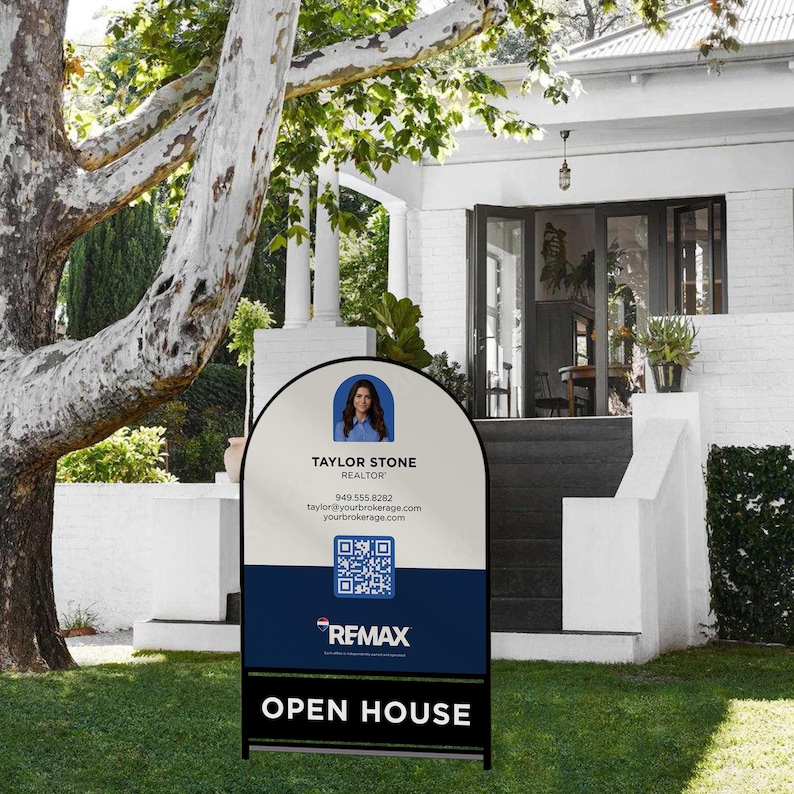 REMAX Dome Sign: Custom Real Estate Agent Marketing (24x30, USA Made ...