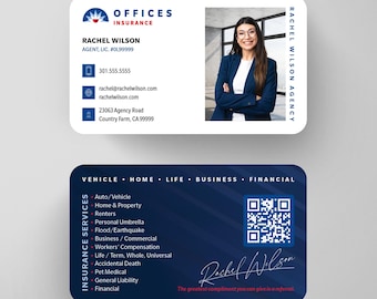Farmers Insurance Business Card Design