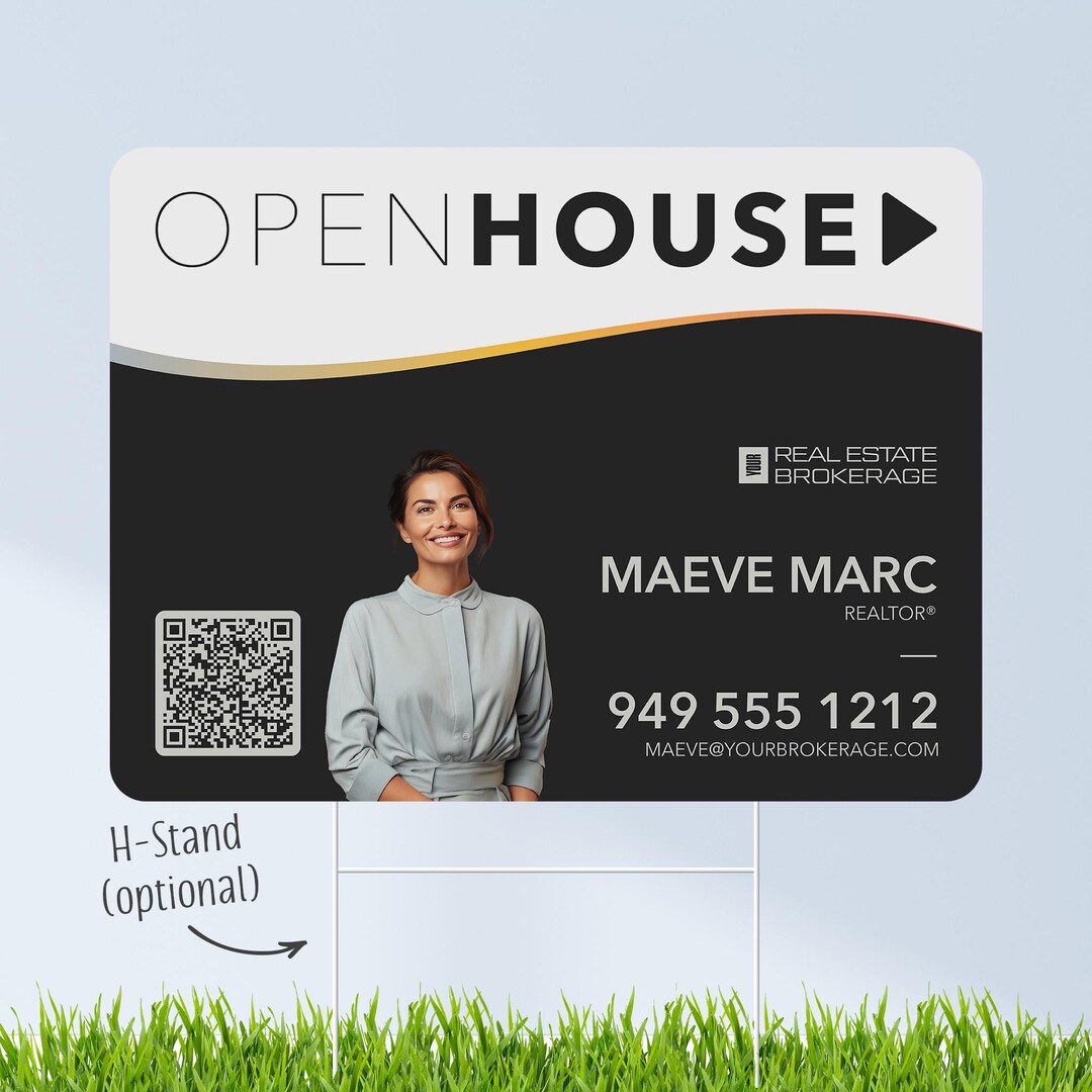 Owning Sign Real Estate Yard Signs Made to Fit Any Brokerage! Modern Design - Etsy