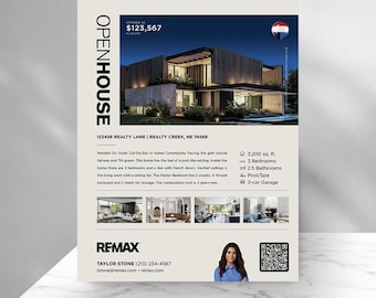 RE/MAX Listing Flyer Design