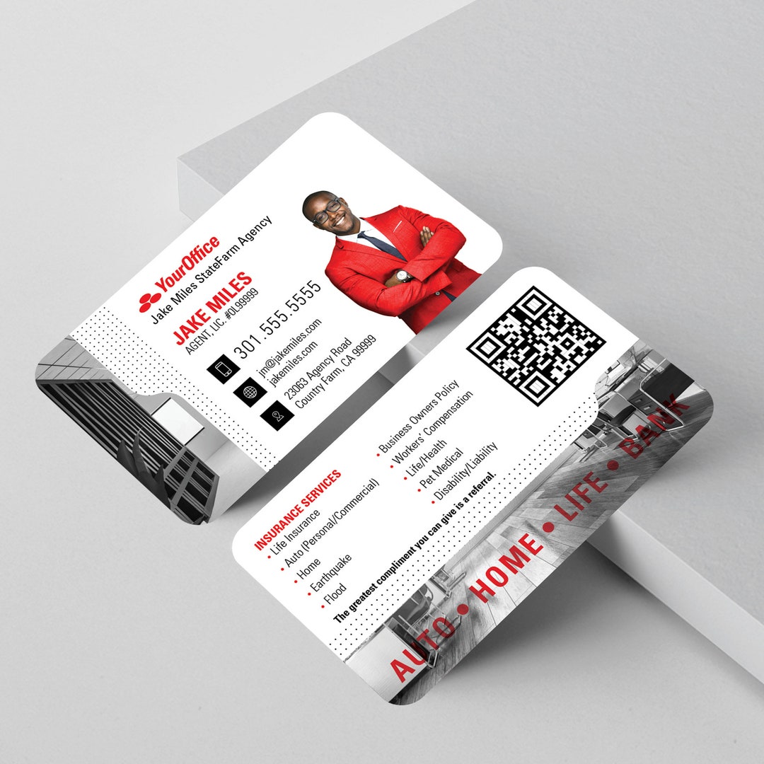 Statefarm Insurance Ready Business Cards and Designs Are Made to Fit