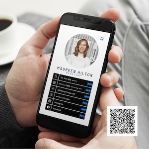 RE/MAX Digitaal Interactief Visitekaartje! Gemaakt in Canva! Klaar om te downloaden! 10 verschillende ontwerpen beschikbaar op onze website, AgentMotif.com!