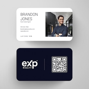 Probably the Best eXp Realty Business Cards Ever! New Modern Designs!