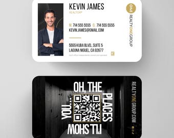 Modern eXp Realty Business Cards: Custom Design & Print