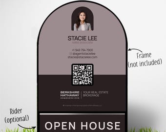 Berkshire Hathaway Dome Sign: Custom Real Estate Agent Marketing