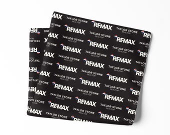 RE/MAX Custom Printed Pocket Square! Be the sharpest dressed in your office. Makes a great gift!