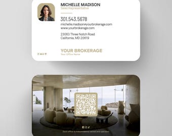 Century 21 Business Cards: Modern Real Estate Designs