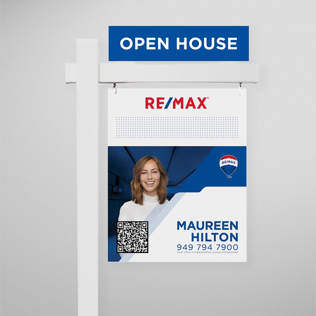 Probably the BEST RE/MAX Hanging Signs 10 Different Designs Available ...