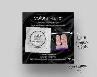 New Color Street Sample Cards!