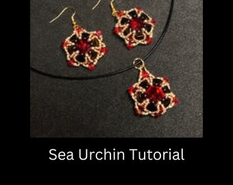 Seed Bead and Crystal Sea Urchin Tutorial