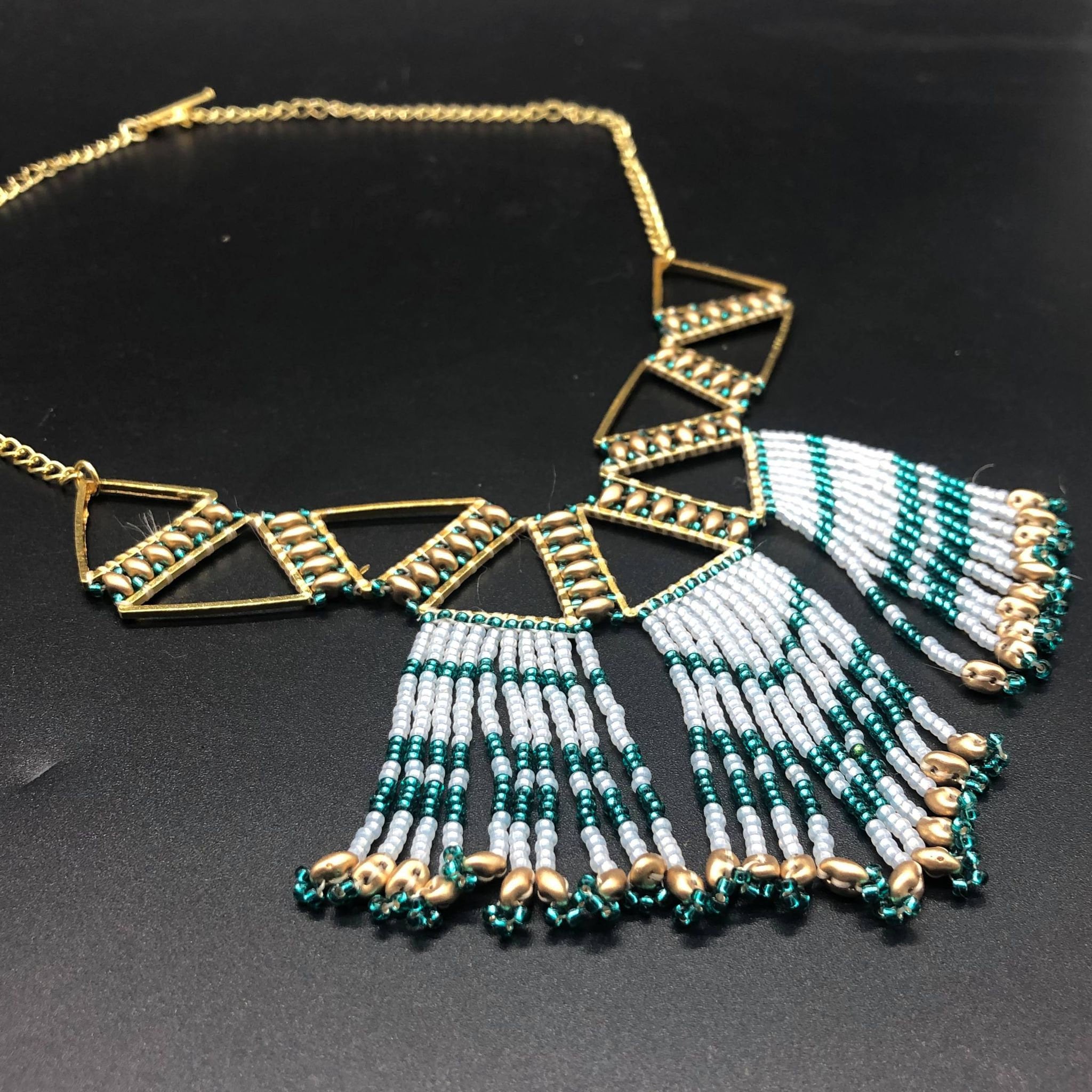 Aztec By Design Seed Handmade Bead Necklace | Etsy