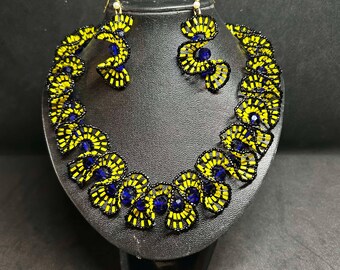 Sunshine Seed Bead Necklace Tutorial