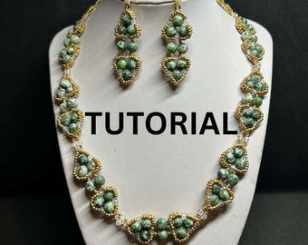 Cloverfield Seed Bead Necklace Tutorial
