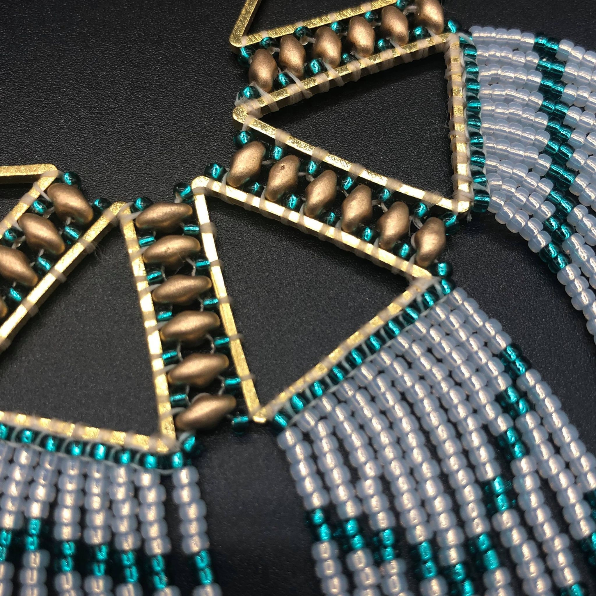 Aztec By Design Seed Handmade Bead Necklace Etsy