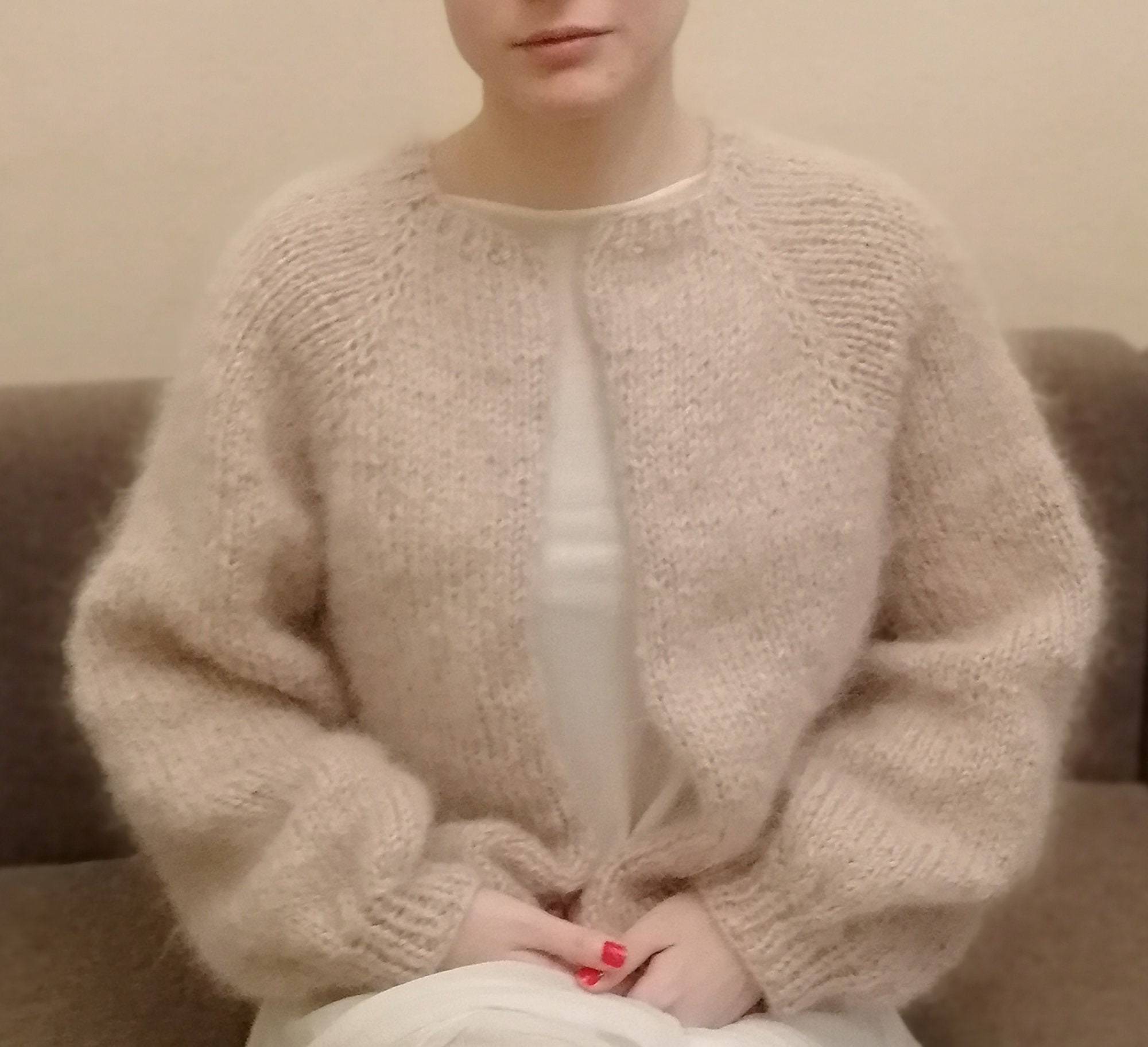 Cozy Fuzzy Sweater - Etsy