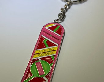 Back to the future 2 hoverboard keychain keyring