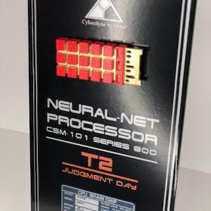ターミネーター 2 T2 CPU ブレイン チップとディスプレイ SOLID