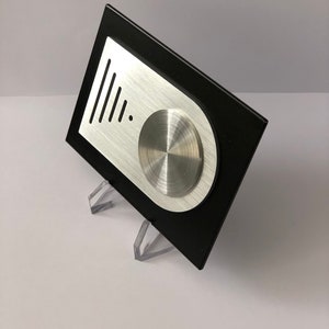 Darth Vader all machined  aluminium cosplay belt buckle
