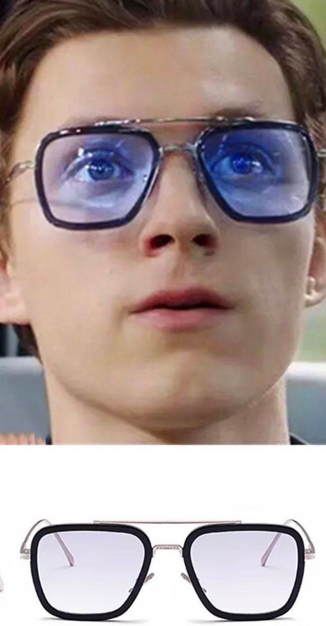 Eisenmann Edith Brille Tony Stark Etsy Schweiz