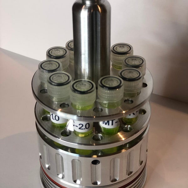 Jurassic Park All metal cryo can replica spring loaded