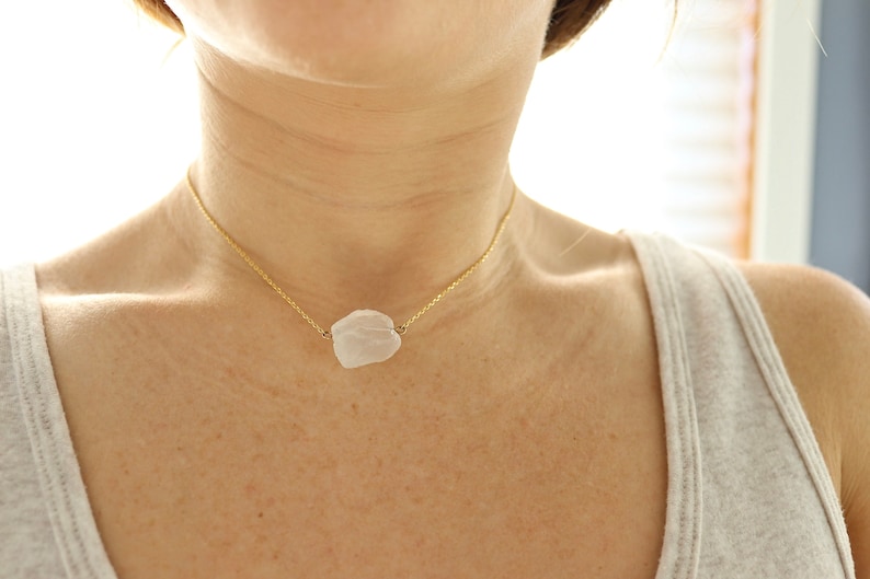 Healing Quartz Crystal Necklace