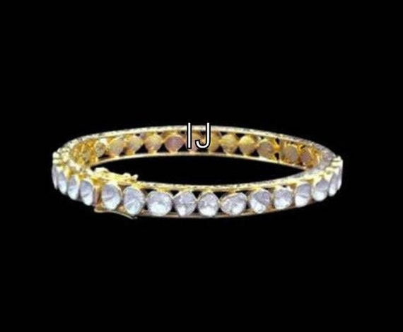 Solitaire Diamond Bracelet - Yellow Gold – EDGE of EMBER