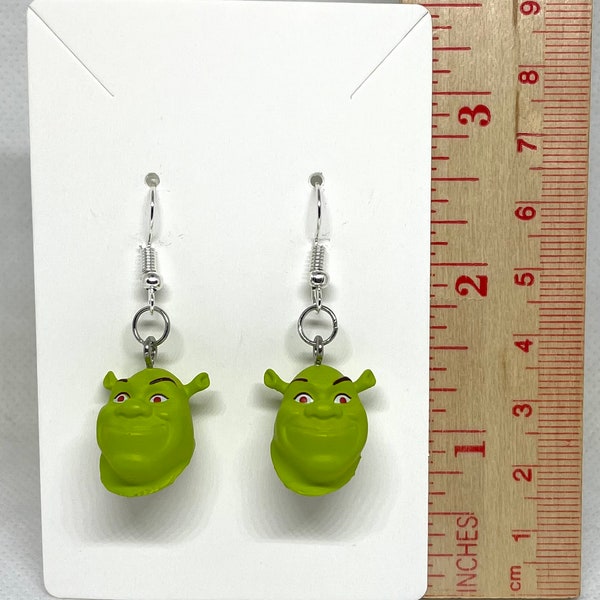 Shrek Earrings (8 Different Variations)