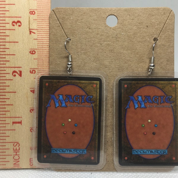 Card Games Earrings 2 (4 Different Variations)