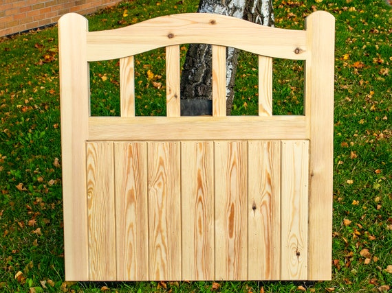 Wooden Arched Top Cottage Style Timber Garden Curved Gate Hong Kong Wooden Arched Top Cottage Style Timber, Arched Garden Gate Wooden