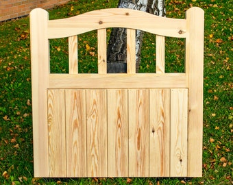 Archtop Cottage Style Timber Garden Gate