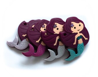 mermaid teether