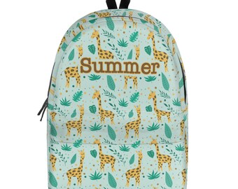 giraffe backpack jansport