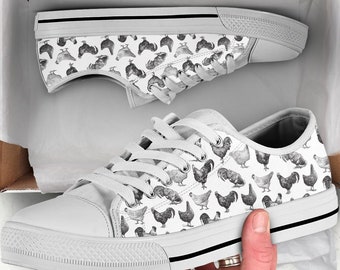 chicken converse shoes