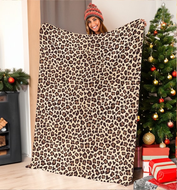 Leopard Blanket Leopard Throw Blanket Leopard Fleece Blanket