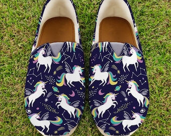 Unicorn Shoes | Unicorn Women Shoes | Shoes With Unicorn | Women Canvas Shoes |   Style | Women Casual Shoes | Unicorn Gifts |