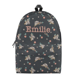 Personalized Koala Backpack Koala Gift | Koala Lover | Koala