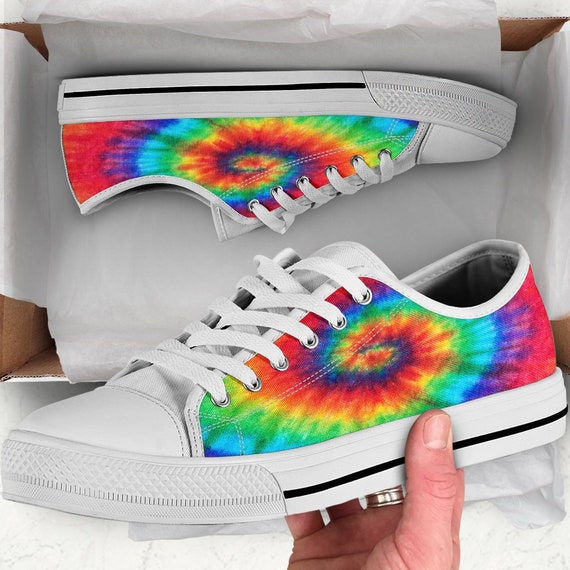 tie dye shoes for women