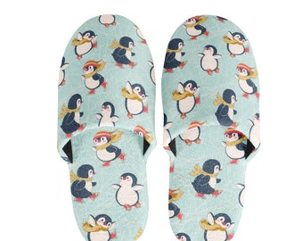 Penguin Slippers, Penguin Slippers with sole, Penguin Slippers Men, Penguin Slippers Kid, Slippers with Penguin
