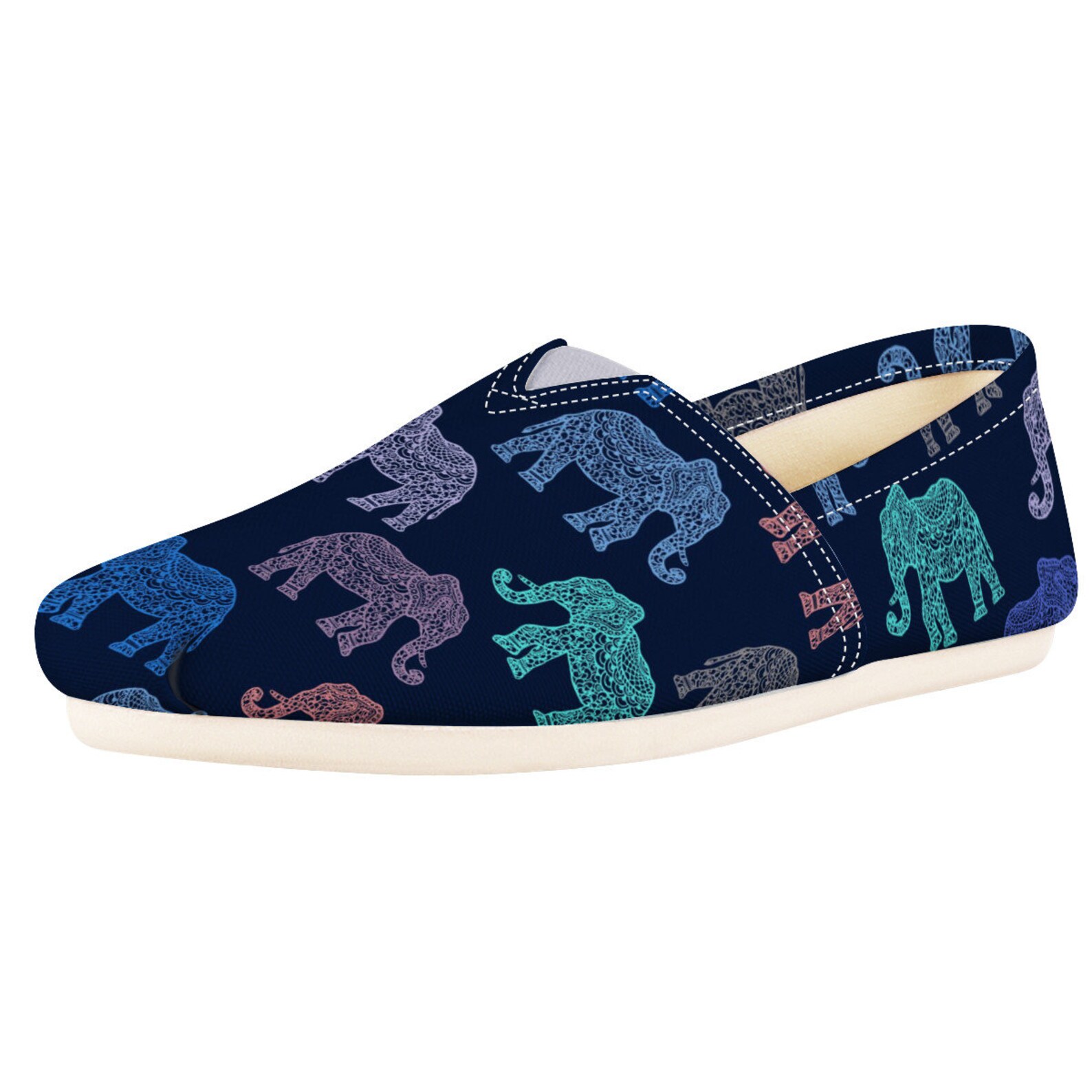 Elephant Shoes Elephant Women Shoes Shoes With Elephant Etsy