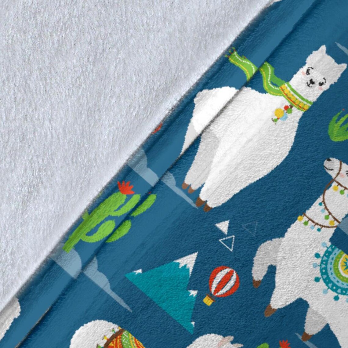 Llama Blanket Llama Throw Blanket Llama Fleece Blanket Etsy