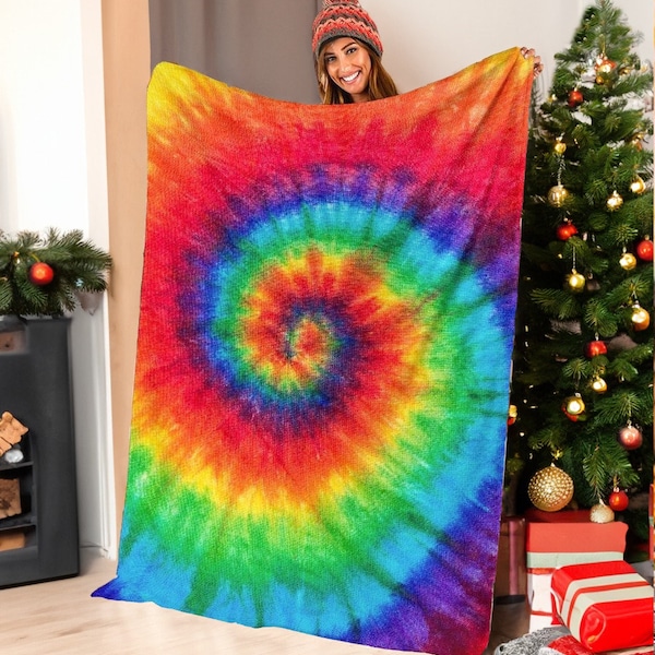 Throw Blanket - Tie Dye main image 1