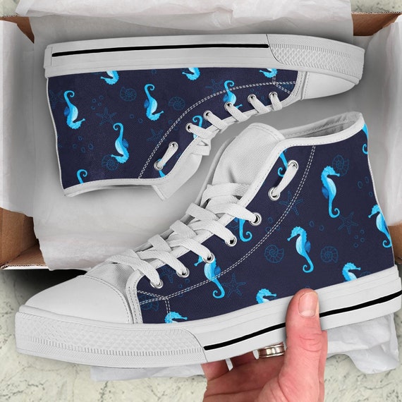 caballito azul zapatos