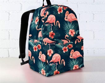 Tropical Flamingo NGIL Canvas Backpack - Etsy display picture 3