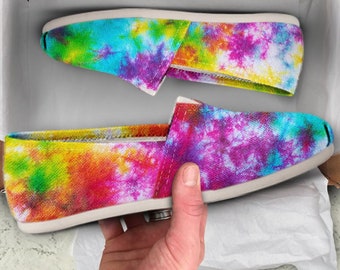 Tie Dye Shoes | Tie Dye Women Shoes | Shoes With Tie Dye | Tie Dye Shoes | Tie Dye | Tie Dye Women Casual Shoes | Tie Dye Gifts |