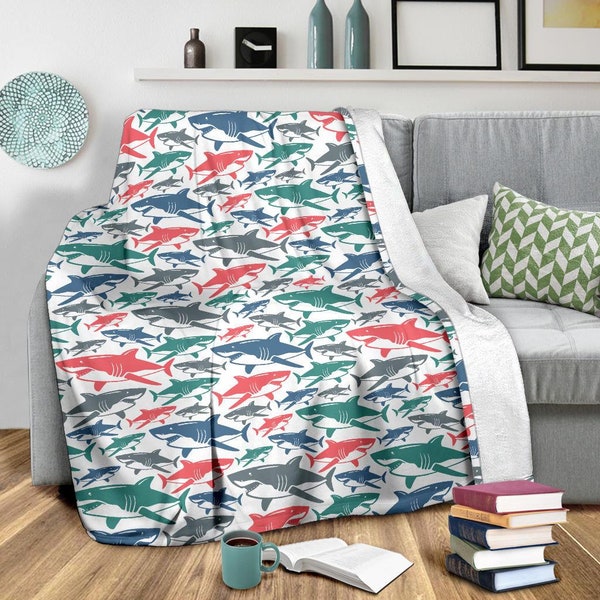 Shark Blanket - Etsy