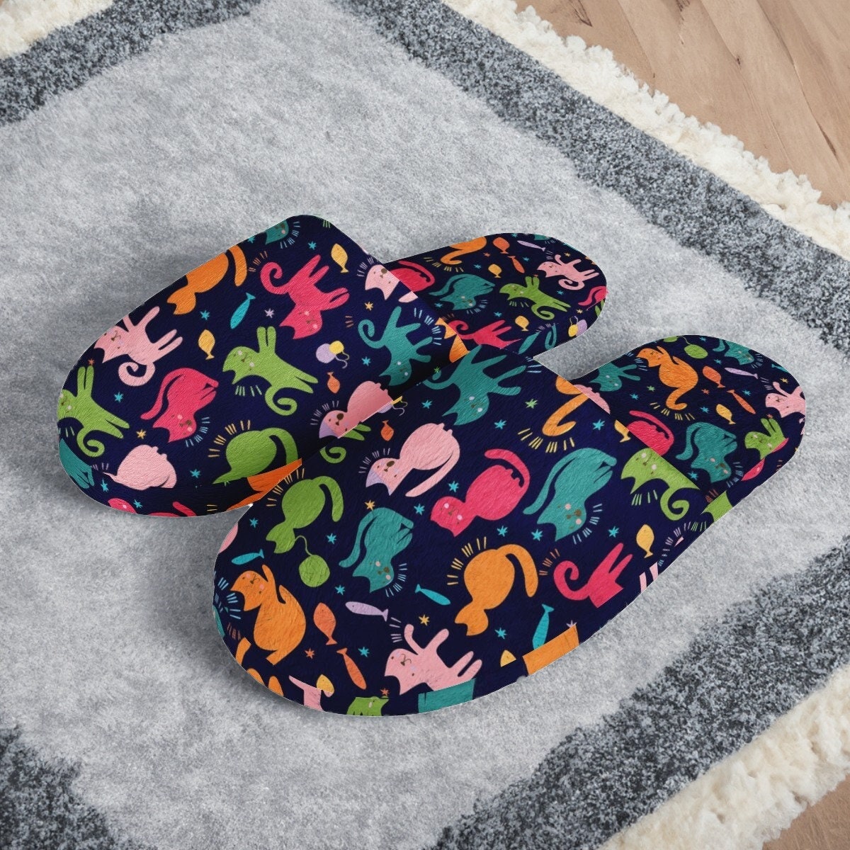 Buy Cat Slippers Cat Women Slippers Cat Slippers With Sole Cat